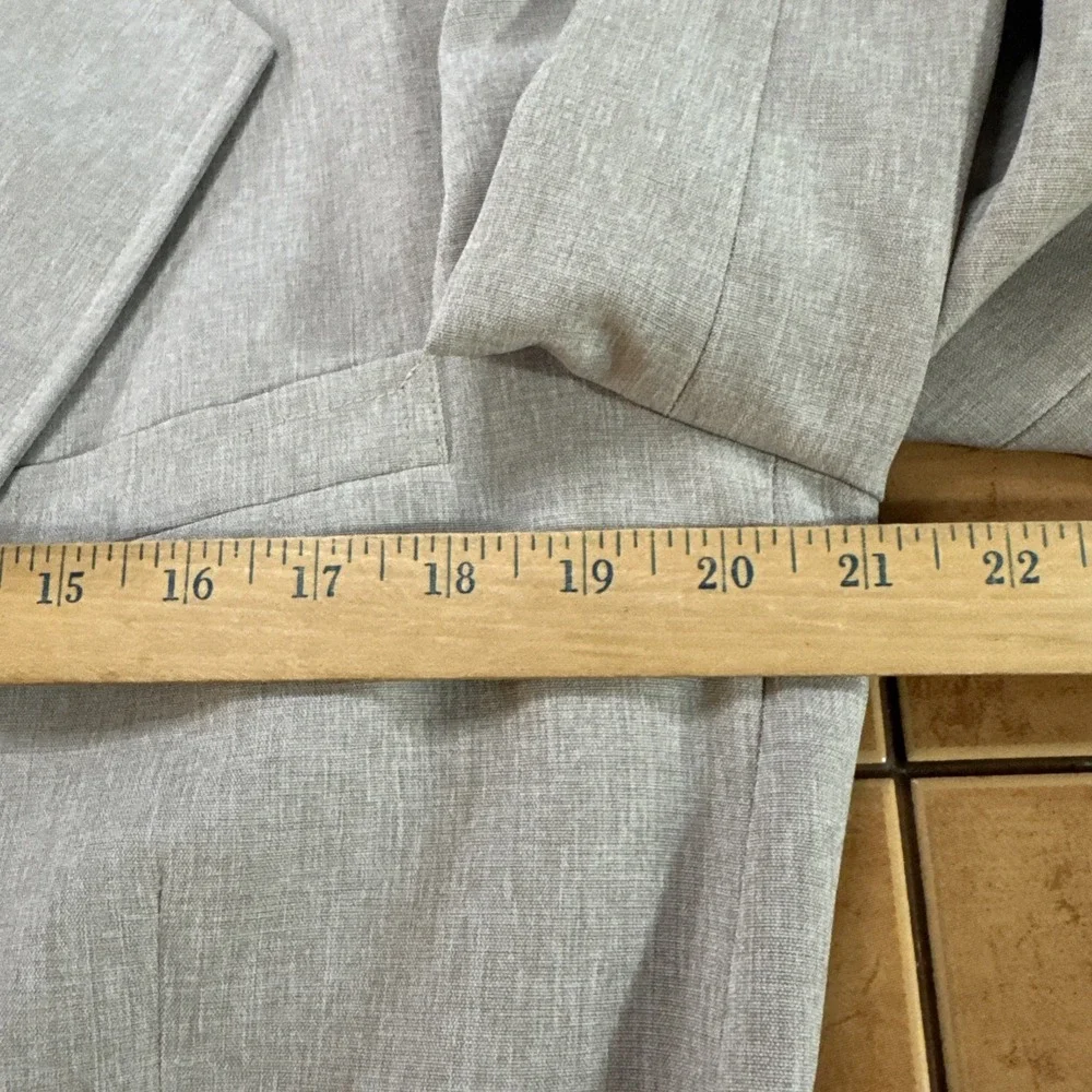 VTG Palm Springs by Palm Beach 2 Pc Gray Suit Jacket 40R Pants 34 x 31 Union USA